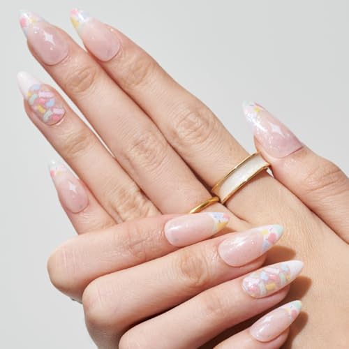 Snake Print Acrylic Nails Design - Image 3