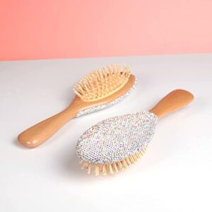 Sparkling Shine Hair Brush for Smooth Glossy Hair All Types Medium