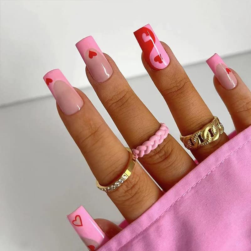 Sparkly Acrylic Nails Coffin