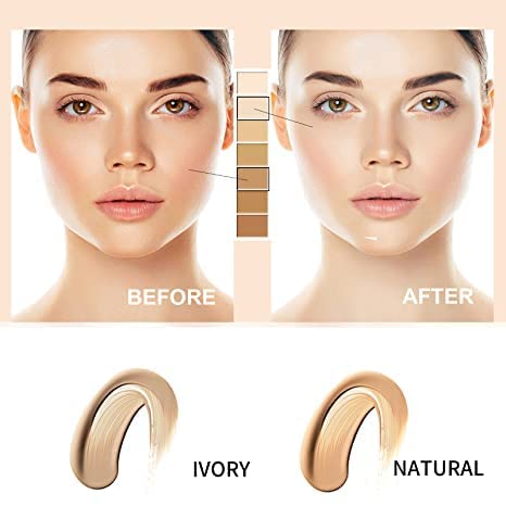Hydrating SPF Cream Foundation for All Skin Types, 1.0 oz - Image 2