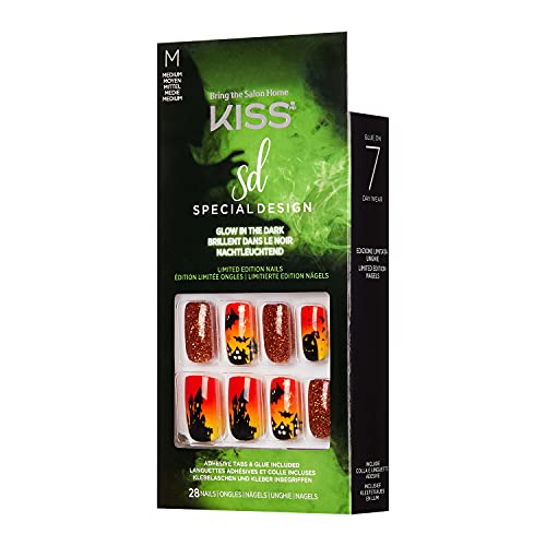 Spooky Halloween Acrylic Nail Designs Set for Festive Nail Art Enthusiasts - Image 2
