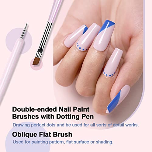Spring Palette Gel Nail Art Kit 12 Vibrant Colors for Creative Designs - Image 8