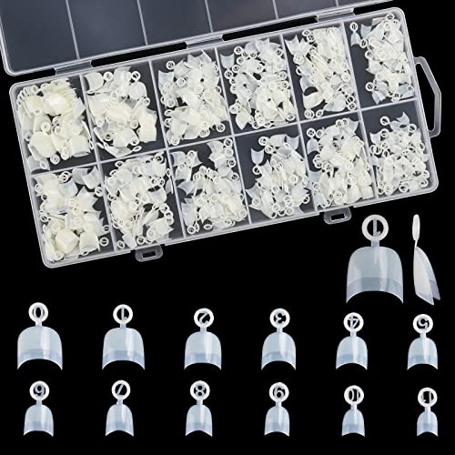 Square Round Acrylic Nails