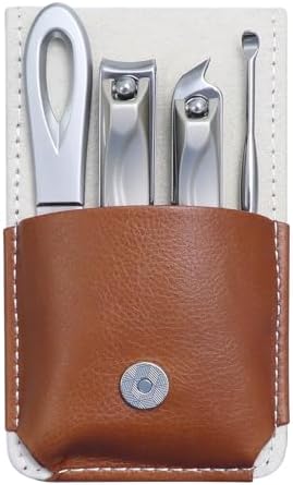 Stainless Steel Straight Cut Nail Clippers with Ergonomic Handle for Precise Trimming