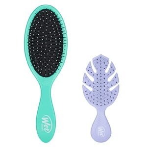 Quick Styling Straight & Go Hair Brush with Ergonomic Handle and Compact Design