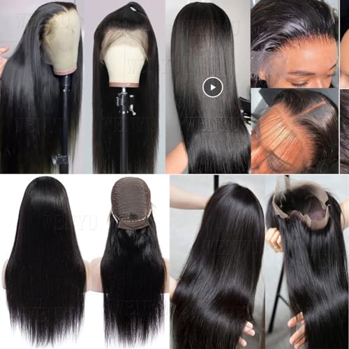 Straight Lace Front Wigs Human Hair Wig Pre Plucked 13x4 Straight Human Hair Wigs For Black Women Human Hair Wig Straight Frontal Wigs Human Hair Lace Front Wigs - Image 2