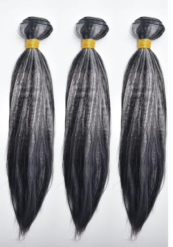 100g Straight P4 Grey Unprocessed Brazilian Virgin Human Hair Bundles - Image 4