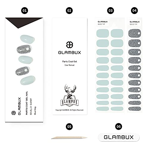 Elegant Gray Gel Nail Art Kit for Stylish and Trendy Nail Design Enthusiasts - Image 7