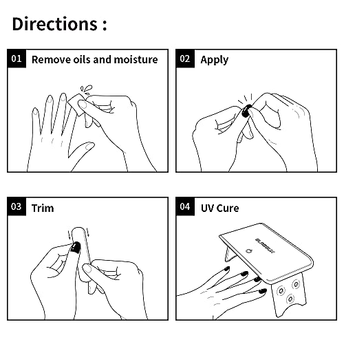 Elegant Gray Gel Nail Art Kit for Stylish and Trendy Nail Design Enthusiasts - Image 8