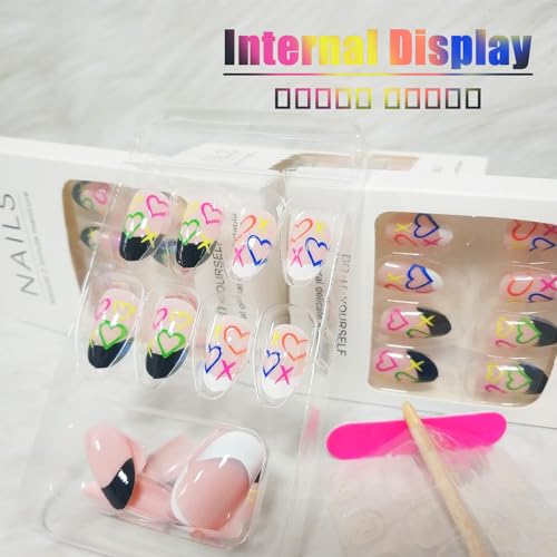Monochrome Acrylic Nail Art Kit for Elegant and Chic Designs - Image 3