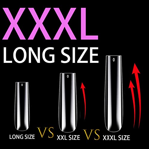 Tapered Square Acrylic Nails - Image 2