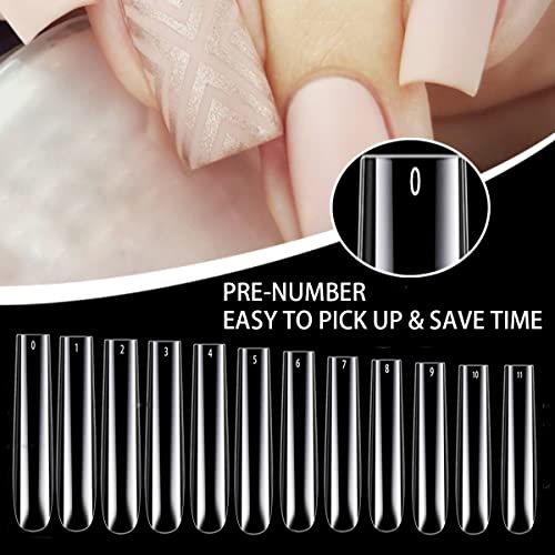 Tapered Square Acrylic Nails - Image 3