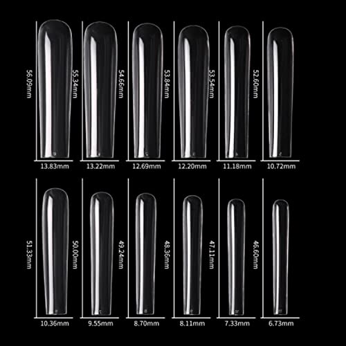 Tapered Square Acrylic Nails - Image 5