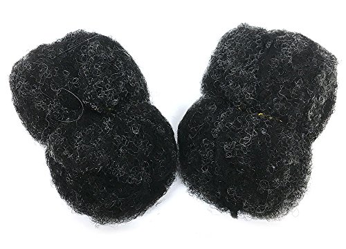 Twists Made from Human Hair
