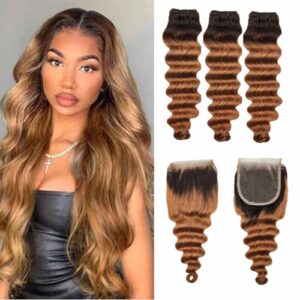 Two-Tone Hair Weave Techniques for Vibrant, Unique, and Long-Lasting Styles 18 Inch