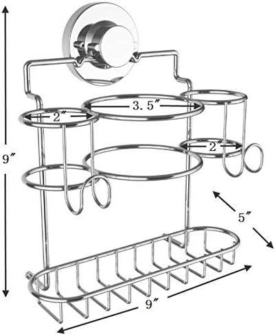 Under-Cabinet Blow Dryer Holder for Easy Storage and Space-Saving Organization - Image 3