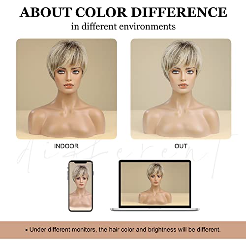 Upart Human Hair Wig for Women, Natural Look, Soft, Comfortable, Adjustable Size - Image 8