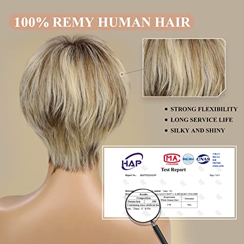 Upart Human Hair Wig for Women, Natural Look, Soft, Comfortable, Adjustable Size - Image 6