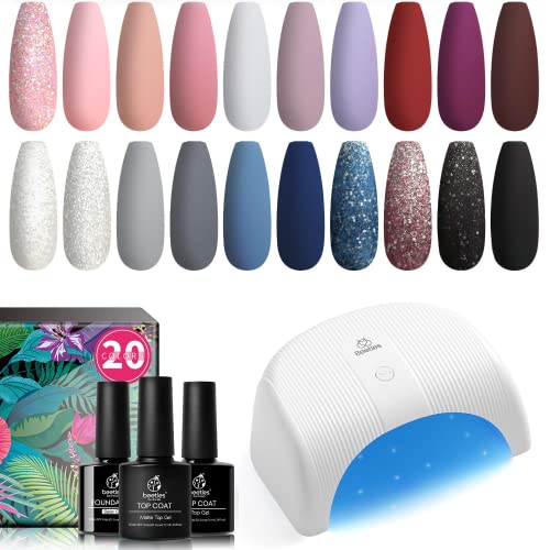 Uv Nails Lamp And Gel Nail Polish Set