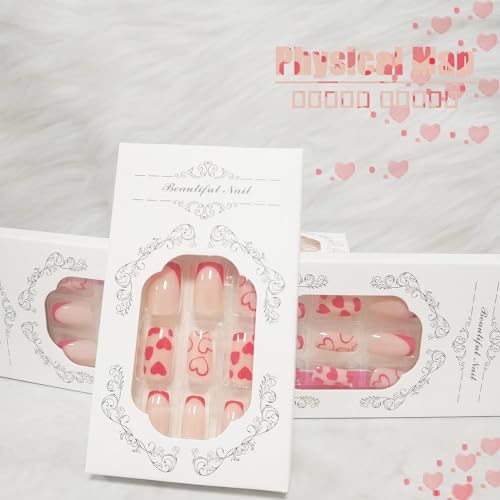 Valentine's Day Themed Acrylic Nails - Image 3
