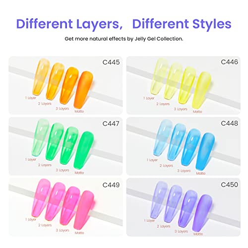 Vibrant Neon Gel Nail Art Kit 12 Creative Design Inspirations for Enthusiasts - Image 4