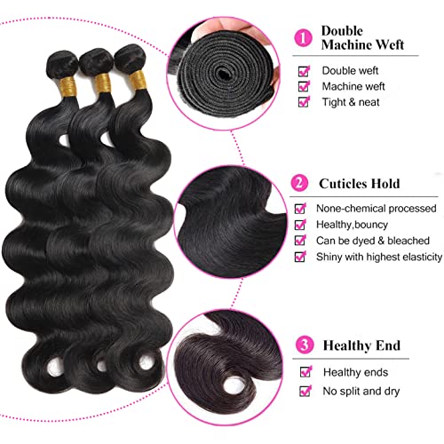 100g Virgin Remy Hair Extensions Soft Silky Natural Texture for All Styles - Image 2