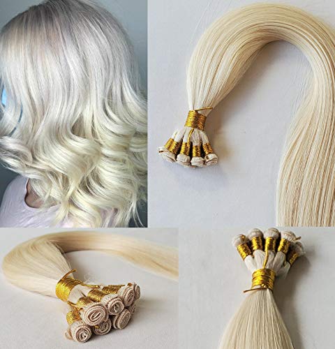 White Human Hair Extension