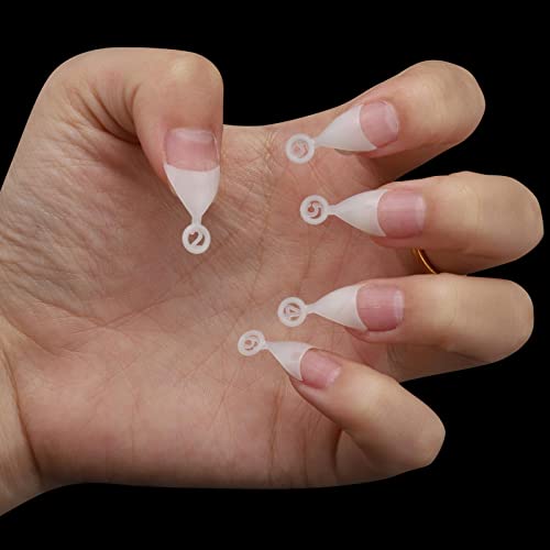 Creative Acrylic Nail Art Wide Tip Stencils, Set of 12 Styles - Image 2