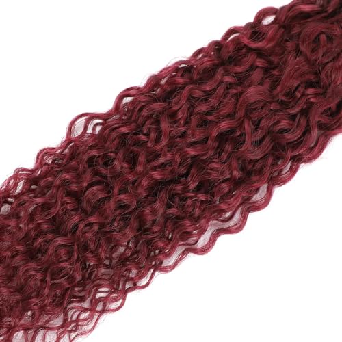 Wine Red Human Hair Bundles Dark Burgundy Bundles 99J Red Kinky Curly Human Hair Bundles 22 24 26 Inch Grade 8A Remy Hair 3 Bundles Wine Red Curly Bundles Hair Extensions - Image 4