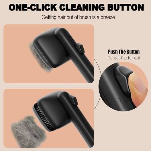 Durable Dog Hair Grooming Wire Brush for Long Coats - Image 4