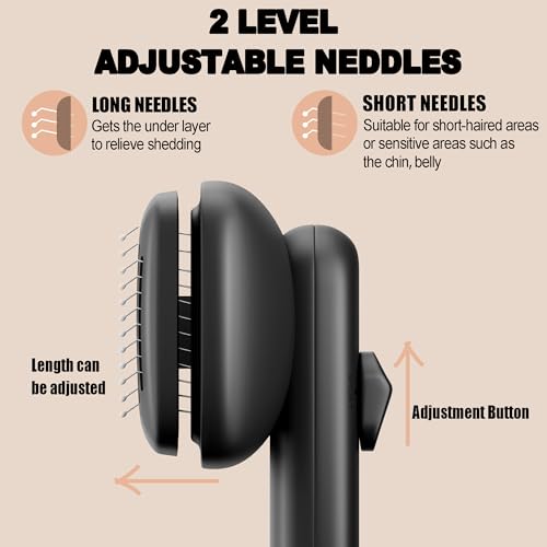 Durable Dog Hair Grooming Wire Brush for Long Coats - Image 6