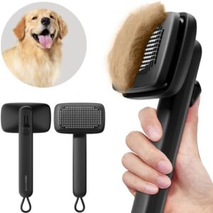 Durable Dog Hair Grooming Wire Brush for Long Coats