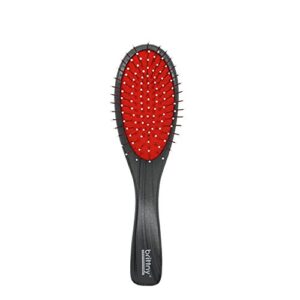 Gentle Detangling Wire Brush for Wigs and Hair Care with Soft Bristles
