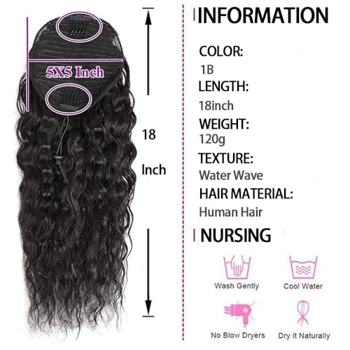 24 Inch Yaki Human Hair Ponytail Extension for Natural Style and Volume - Image 4