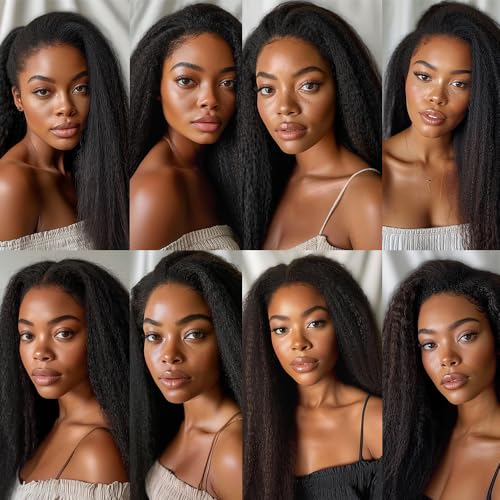 Yaki Straight Human Hair Bundles 12 14 16 Inch Soft And Healthy 8a Brazilian Kinky Straight Bundles Human Hair Extension - Image 2