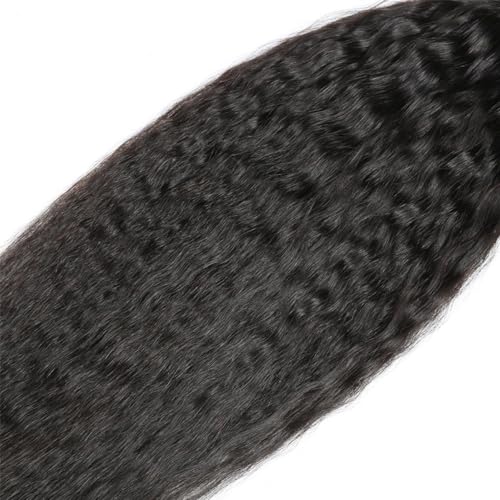 Yaki Straight Human Hair Bundles 12 14 16 Inch Soft And Healthy 8a Brazilian Kinky Straight Bundles Human Hair Extension - Image 5