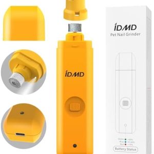 Yellow Easy Pet Nail Clippers with Comfortable Grip for Smooth Trimming