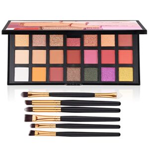 Yellow smoky eyeshadow for a bold look.