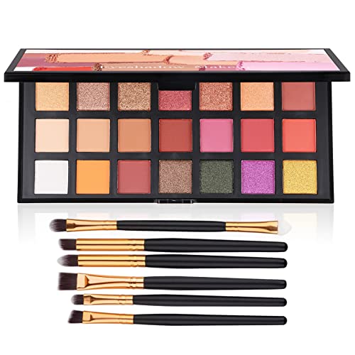Yellow smoky eyeshadow for a bold look.