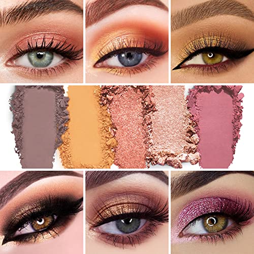 Yellow smoky eyeshadow for a bold look. - Image 2