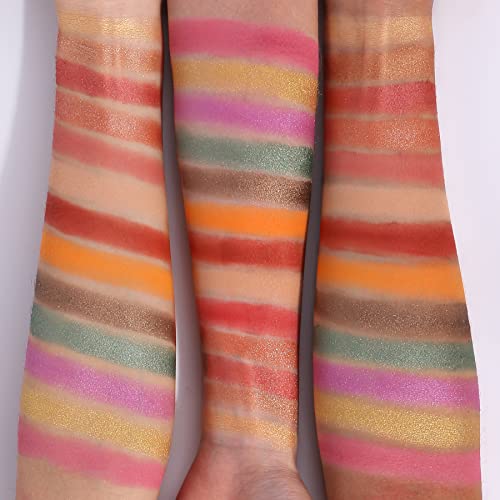 Yellow smoky eyeshadow for a bold look. - Image 4