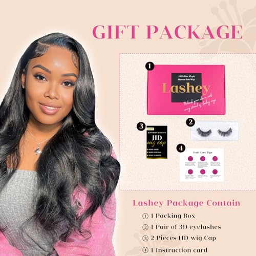 16 Inch 180% Density Body Wave 5x5 HD Lace Closure Human Hair Wig - Image 9