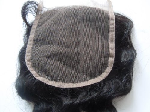 10-Inch Mongolian Virgin Remy Deep Wave Closure in Natural Color for Easy Styling - Image 5