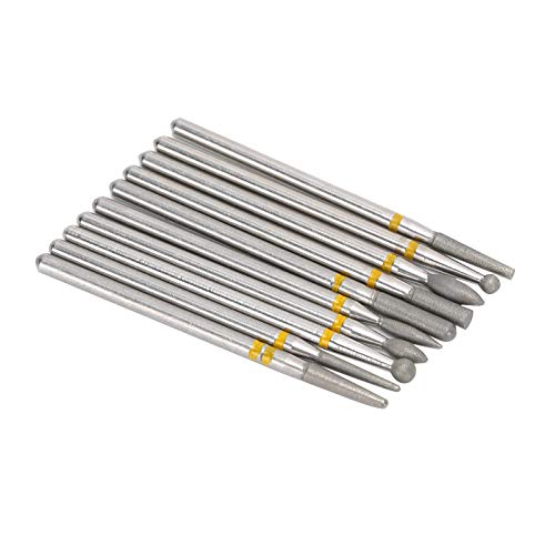 10-Piece Nail Drill Bits Set for Manicure and Pedicure, Professional Quality Tools - Image 7