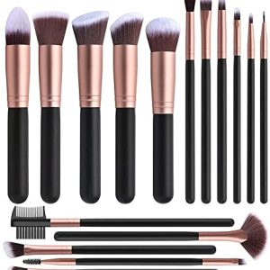 10-Piece Silver Flame Makeup Brush Set for Flawless Application and Gifting