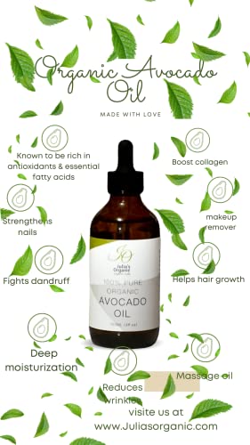 100% Pure Organic Avocado Oil for Hair and Skin 16 oz Bottle - Image 6