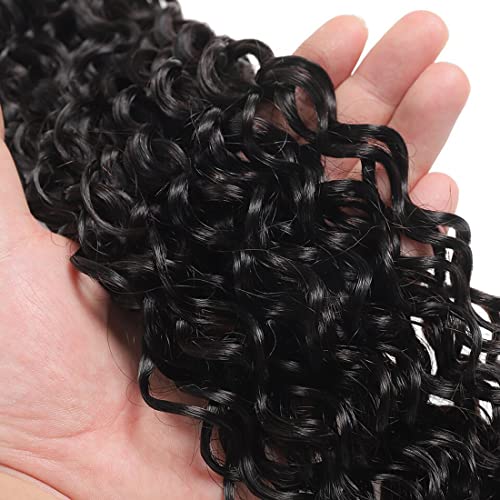 100% Unprocessed Brazilian Human Hair Water Wave Bundles 4 Pieces 10-16 Inch Natural Color - Image 3