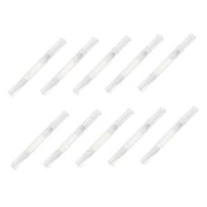 10pcs Nourishing Cuticle Oil Twist Pens for Nails and Lash Accessories, Empty Plastic Pens