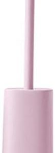 TET Pink Soft Hair Brush with Long Handle for Dead Corners, Minimalist Design
