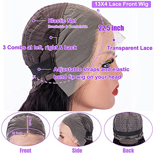 12 Inch 13x4 HD Lace Front Short Bob Wig Human Hair for Black Women 180% Density - Image 3